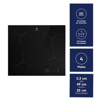 Encimera a Inducción 4 Platos Vitrocerámica IE6LP - 4