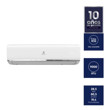 AIRE ACONDICIONADO EFFICIENT INVERTER 9000 BTU - ELECTROLUX - 5
