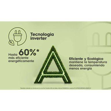 AIRE ACONDICIONADO EFFICIENT INVERTER 9000 BTU - ELECTROLUX - 9