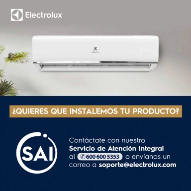 AIRE ACONDICIONADO EFFICIENT INVERTER 9000 BTU - ELECTROLUX - 10