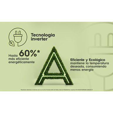 AIRE ACONDICIONADO EFFICIENT INVERTER 12000 BTU - 8