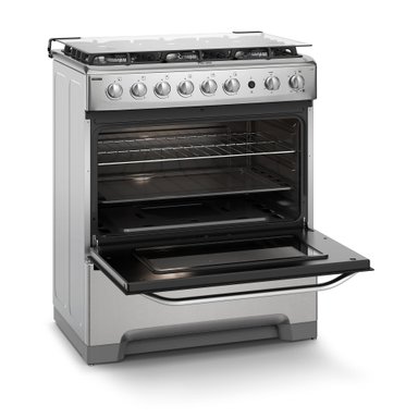 COCINA A GAS 6 PLATOS FENSA VAPORBAKE Y TIMER F 5300 T - 7
