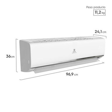 AIRE CONDICIONADO ELECTROLUX INVERTER 18.000 BTUS FRIO/CALOR - 5