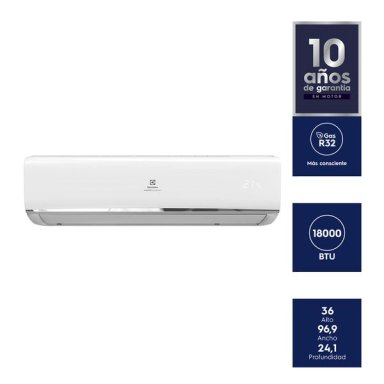 AIRE CONDICIONADO ELECTROLUX INVERTER 18.000 BTUS FRIO/CALOR - 6