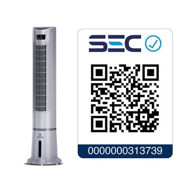 ENFRIADOR DE AIRE DE TORRE MADEMSA 45W CONTROL REMOTO TFM10 - 8