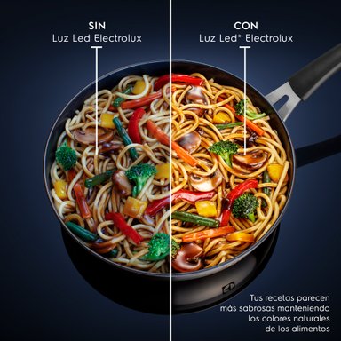 CAMPANA COCINA PARED DECORATIVA 90CM LUZ LED CE9VX INOX - 10