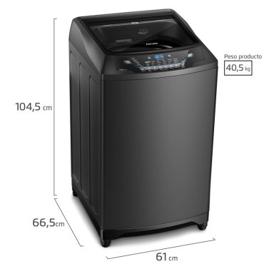 LAVADORA AUTOMATICA 16KG CARGA SUPERIOR PREMIUM CARE 16 ONIX - 6