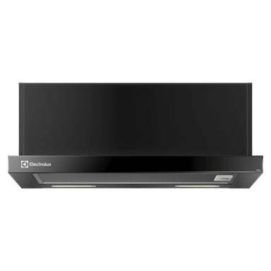 CAMPANA COCINA EXTRACTORA RETRACTIL 60CM LUZ LED DE6RI NEGRA - 1