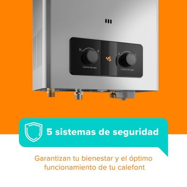 CALEFONT GAS LICUADO 8 LITROS TIRO NATURAL IONIZADO CMN08G - 4