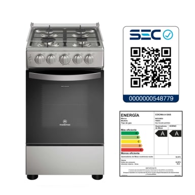 COCINA A GAS 4 PLATOS LIMPIAFACIL Y PARRILLAS ALAMBRON FM4ES - 2