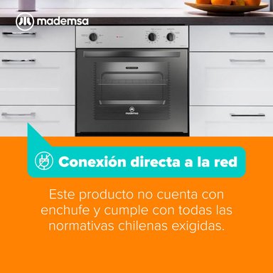 HORNO EMPOTRABLE ELE CTRICO 66L TIMER M SPAZIO 110A GRIS - 9