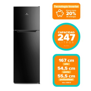 REFRIGERADOR 247L NO FROST TOP FREEZER INVERTER ALTUS 1250 B - 3