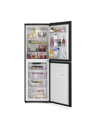 REFRIGERADOR 248L FRIO DIRECTO BOTTOM FREEZER MED250B EN COLOR NEGRO - 7