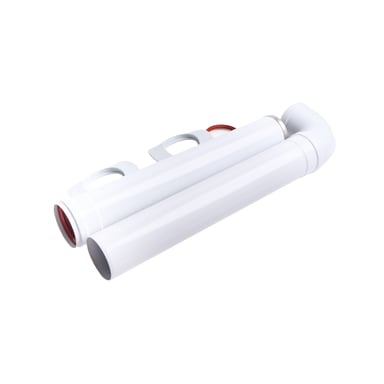 KIT DUCTOS EVACUACION CALEFONT UNIVERSAL TIRO FORZADO 13 LT 80 MM - 2