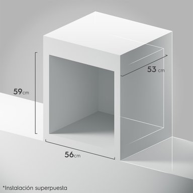 HORNO EMPOTRABLE ELECTRICO ELECTROLUX 80L EFFICIENT CON PERFECTCOOK OE8EL - 6