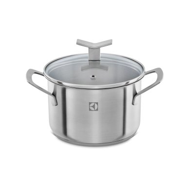 JUEGO BATERIA OLLAS ACERO INOXIDABLE ELECTROLUX 5 UN - 10