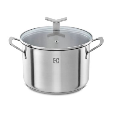 JUEGO BATERIA OLLAS ACERO INOXIDABLE ELECTROLUX 5 UN - 11