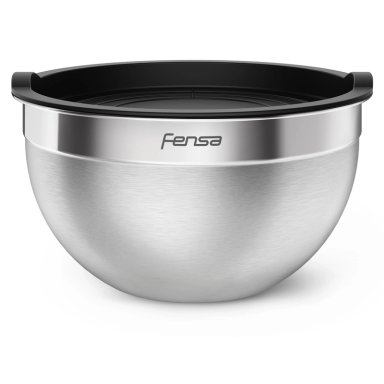 SET BOWLS ACERO INOXIDABLE MULTIUSO FENSA TAPA PLASTICO 3 UN - 7