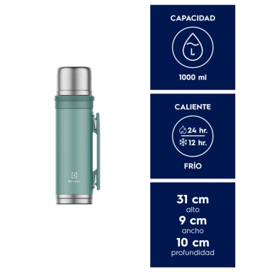 TERMO ELECTROLUX 1 LT SENSE TO GO VERDE - 2