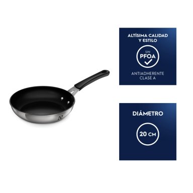 SARTÉN ANTIADHERENTE 20 CM ELECTROLUX - 2