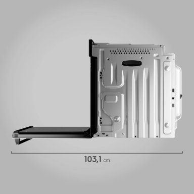 HORNO ELECTRICO EMPOTRABLE 80L FUNCION FREIDORA AIRE Y WI-FI - 9