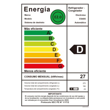 REFRIGERADOR 440L NO FROST SIDE BY SIDE INVERTER ES40S INOX - 13