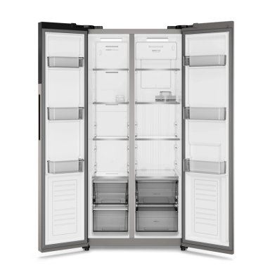 REFRIGERADOR 440L NO FROST SIDE BY SIDE INVERTER ES40S INOX - 4
