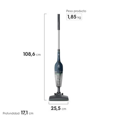 ASPIRADORA VERTICAL ELECTROLUX FILTRO HEPA Y CABLE 5M STK14 - 3