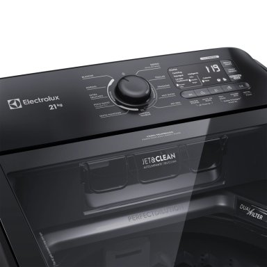 LAVADORA AUTOMATICA 21KG CARGA SUPERIOR EXPERT LEB21 NEGRA - 6