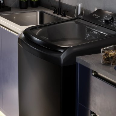LAVADORA AUTOMATICA 21KG CARGA SUPERIOR EXPERT LEB21 NEGRA - 9