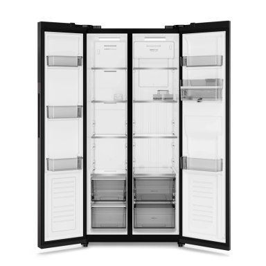 REFRIGERADOR ELECTROLUX NO FROST SIDE BY SIDE INVERTER 436L ES40WB BLACK - 4