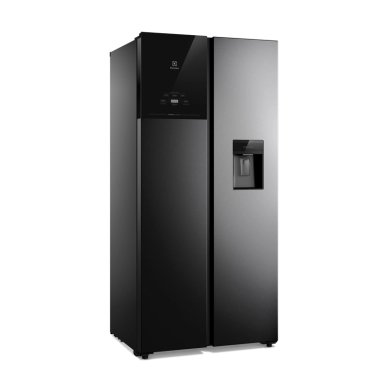 REFRIGERADOR ELECTROLUX NO FROST SIDE BY SIDE INVERTER 436L ES40WB BLACK - 6