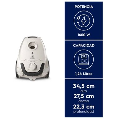 ASPIRADORA CON BOLSA ELECTROLUX 1600W SONIC BGG10 - 4
