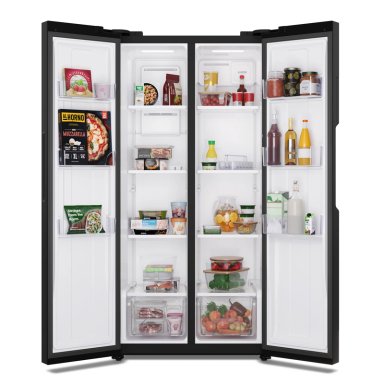 REFRIGERADOR 430L NO FROST SIDE BY SIDE INVERTER MAS430B NEGRO - 10