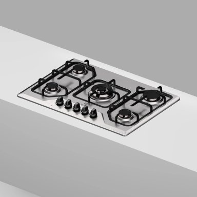 ENCIMERA A GAS 5 PLATOS EXPERIENCE MULTI LLAMA KE5XC INOX - 5