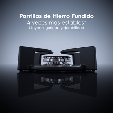 ENCIMERA A GAS 4 PLATOS EXPERIENCE TRIPLE LLAMA KE4GC - 12
