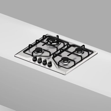 ENCIMERA A GAS 4 PLATOS EXPERIENCE MULTI LLAMA KE4XC INOX - 10
