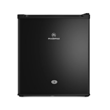 FRIGOBAR 50L FRIO DIRECTO CON LLAVE Y LUZ LED MMB50BLK NEGRO - 1