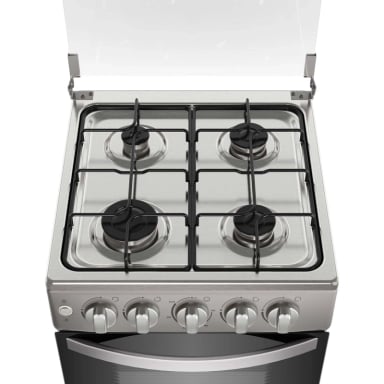 COCINA A GAS 4 PLATOS LIMPIAFACIL Y PARRILLAS ALAMBRON FM4ES - 7