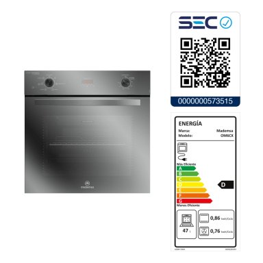HORNO EMPOTRABLE ELE CTRICO 59L TEMPORIZADOR Y LIMPIA FACIL OM6TX - 3