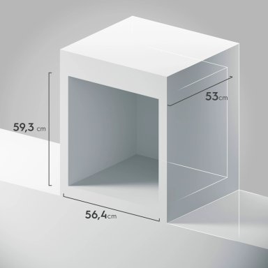 HORNO EMPOTRABLE ELE CTRICO 59L TEMPORIZADOR Y LIMPIA FACIL OM6TX - 8