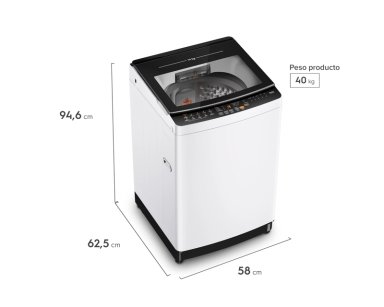 LAVADORA AUTOMATICA 14KG CARGA SUPERIOR MDWMT14W BLANCA - 5