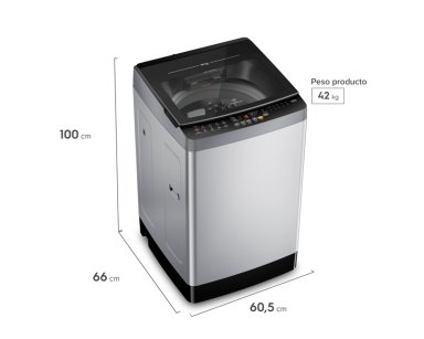 LAVADORA AUTOMATICA 16KG CARGA SUPERIOR MDWMT16S SILVER - 6