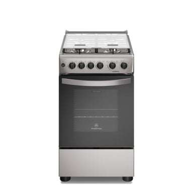COCINA A GAS 4 PLATOS HORNO VAPOR Y GRILL FM4FSC INOX - 1