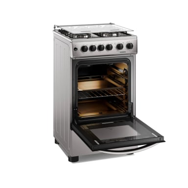COCINA A GAS 4 PLATOS HORNO VAPOR Y GRILL FM4FSC INOX - 9
