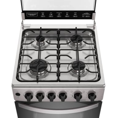 COCINA A GAS 4 PLATOS HORNO VAPOR Y GRILL FM4FSC INOX - 10