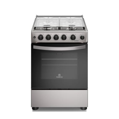 COCINA A GAS 4 PLATOS HORNO VAPOR Y GRILL FM4PSC INOX - 1
