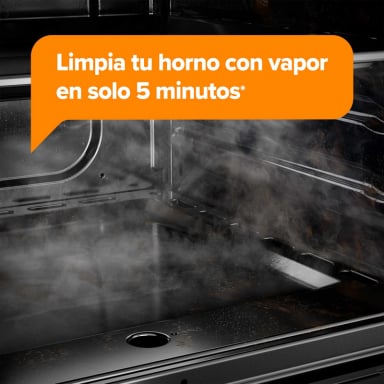 COCINA A GAS 4 PLATOS HORNO VAPOR Y GRILL FM4PSC INOX - 6