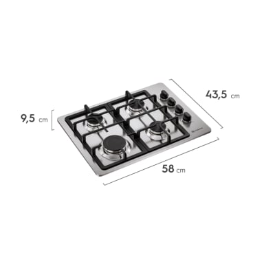 KIT EMPOTRABLE HORNO OM6TB + ENCIMERA KM4CX + CAMPANA DM6SS - 3