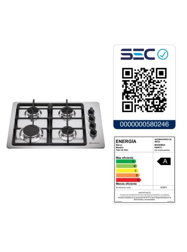 KIT EMPOTRABLE HORNO OM6TB + ENCIMERA KM4CX + CAMPANA DM6SS - 7